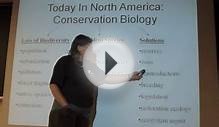 Environmental Principles Lecture 18 Conservation Biology